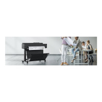 Produktbild för HP DesignJet T650 - storformatsskrivare - färg - bläckstråle