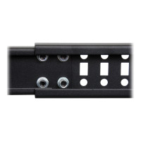 Produktbild för StarTech.com 25U-serverrack med öppen ram - 4 stolpar justerbart djup (59 cm till 104 cm) rack för nätverksutrustning med hjul/nivåfötter/kabelhantering (4POSTRACK25U) - rack - 25U
