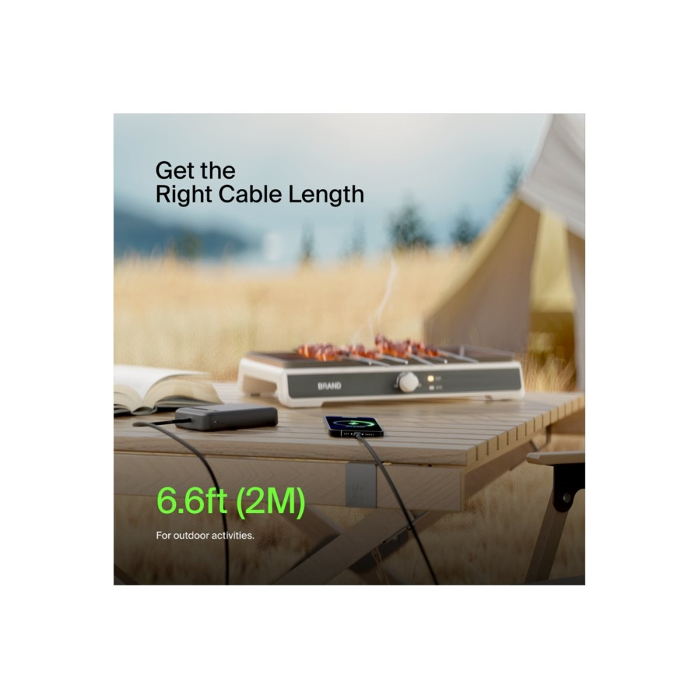Produktbild för Belkin BoostCharge - USB typ C-kabel - USB-C till USB - 2 m