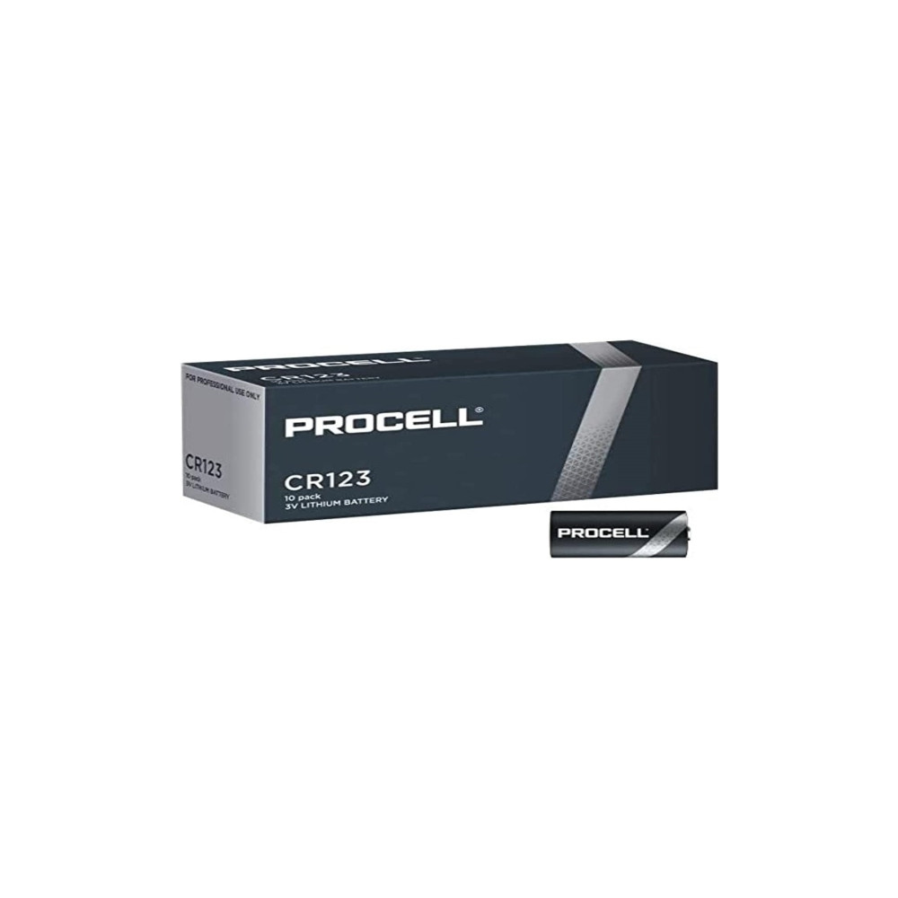 Produktbild för Duracell PROCELL batteri - 10 x CR123A - Li