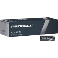 Produktbild för Duracell PROCELL batteri - 10 x CR123A - Li