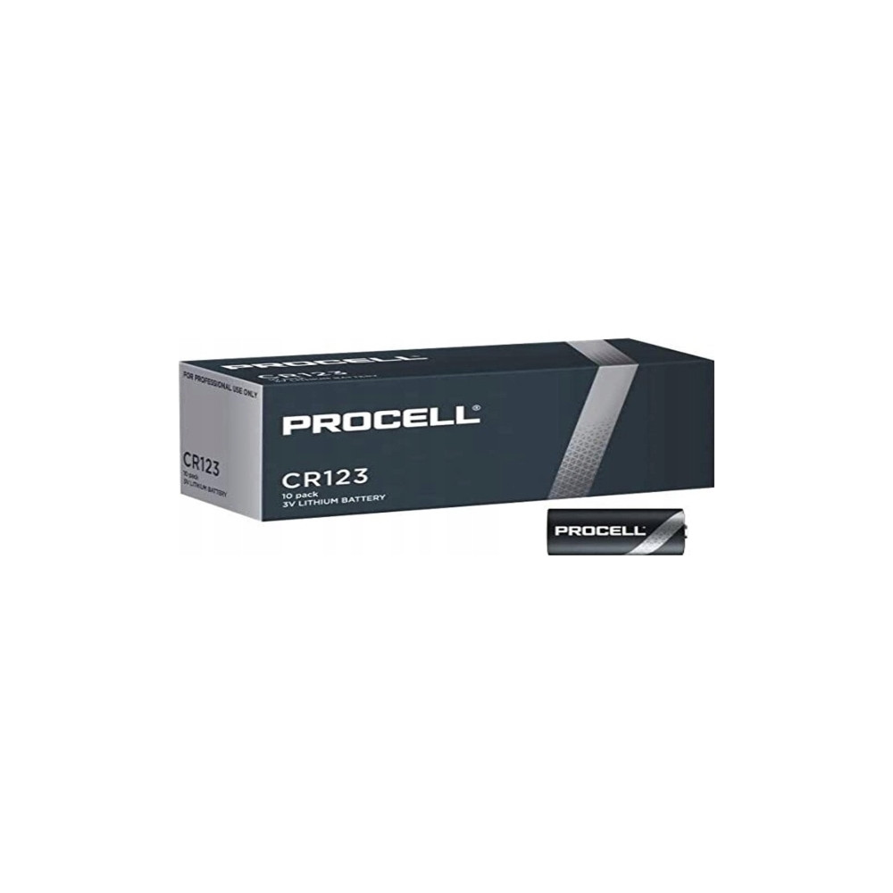 Produktbild för Duracell PROCELL batteri - 10 x CR123A - Li