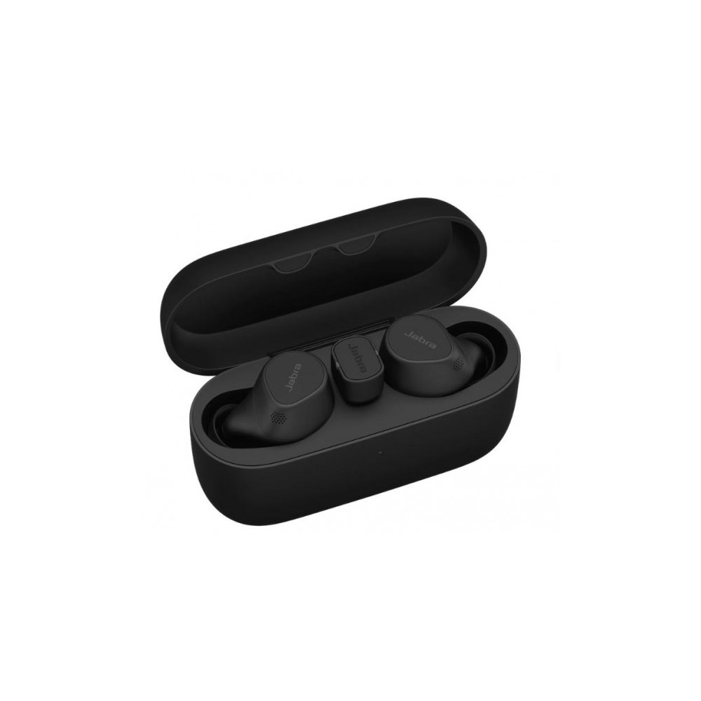 Produktbild för Jabra Evolve2 Buds UC - True wireless-hörlurar med mikrofon - USB-C via Bluetooth-adapter