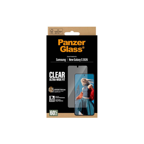 PanzerGlass PanzerGlass - skärmskydd för mobiltelefon - ultrabred passning med EasyAligner