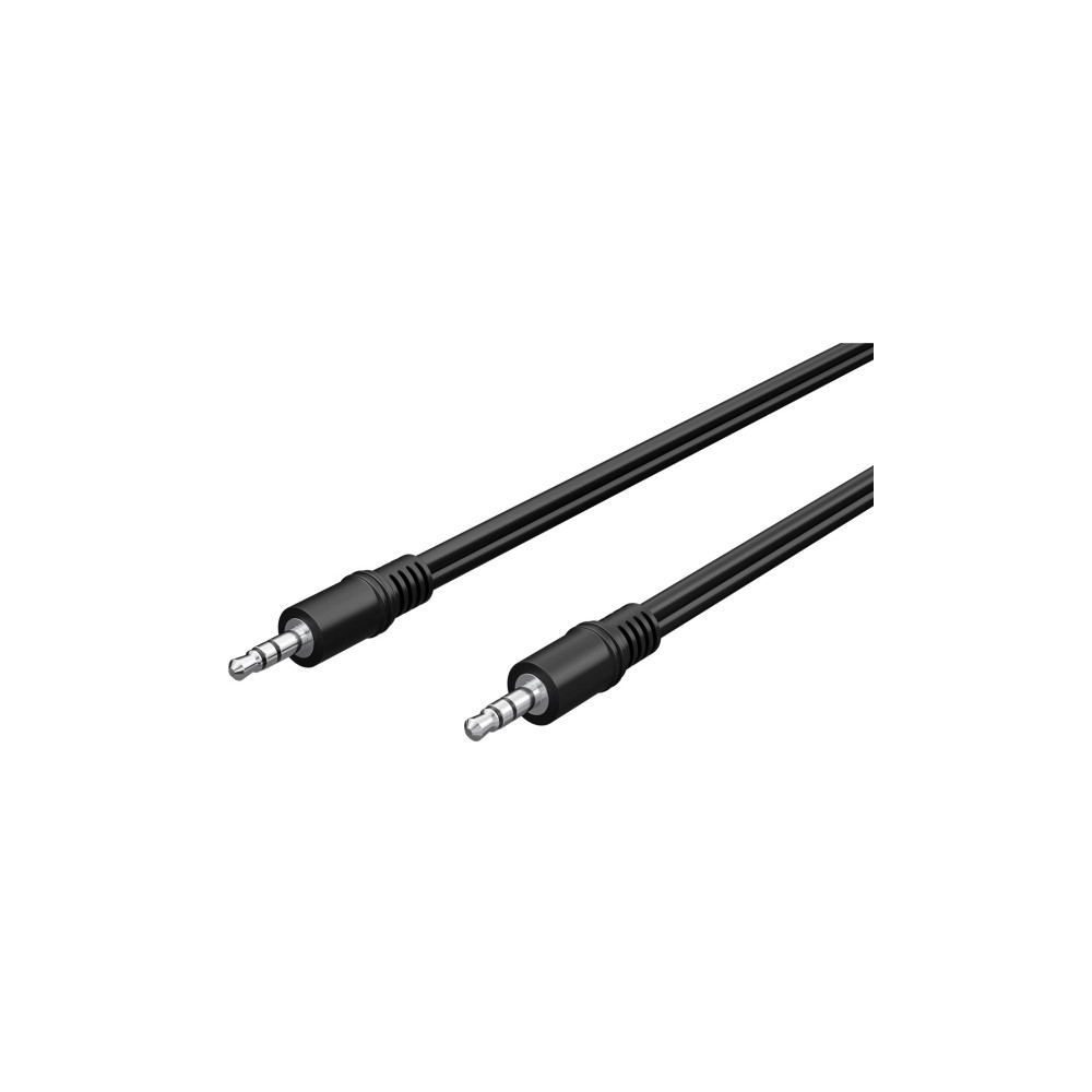 Produktbild för Goobay 50449, 3,5 mm, hankontakt, 3,5 mm, hankontakt, 2,5 m,...