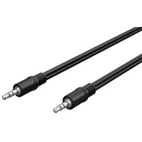 Produktbild för Goobay 50449, 3,5 mm, hankontakt, 3,5 mm, hankontakt, 2,5 m,...