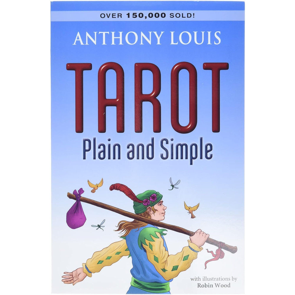 Produktbild för Tarot plain and simple (häftad, eng)