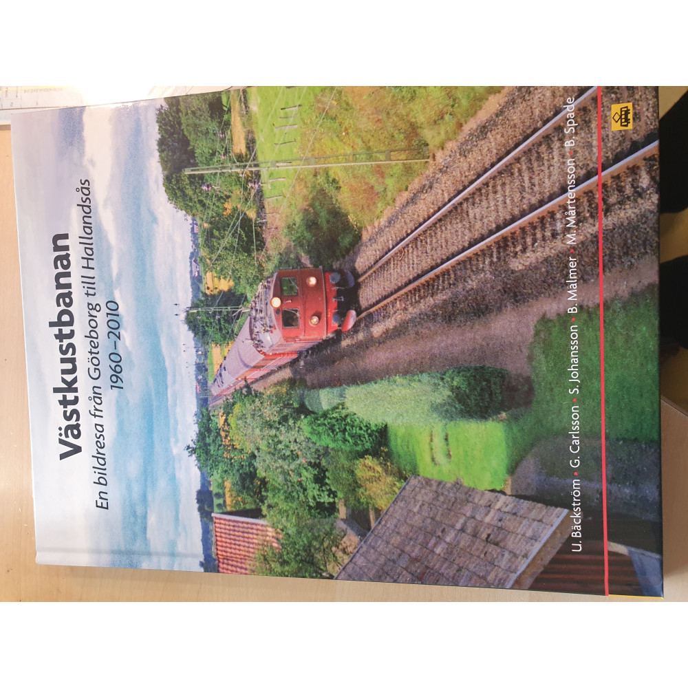 Produktbild för Västkustbanan : en bildresa från Göteborg till Hallandsås 1960-2010 (inbunden)