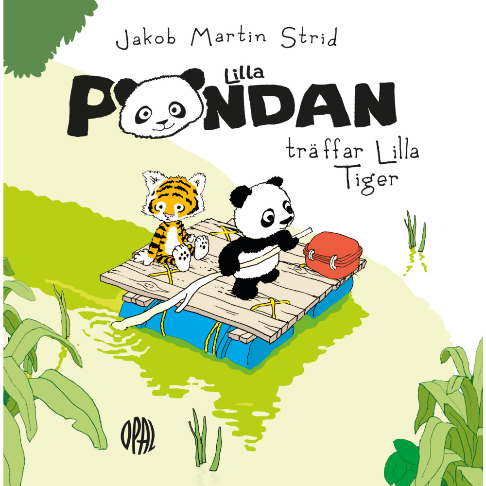 Produktbild för Lilla Pandan träffar Lilla Tiger (inbunden)