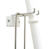 Produktbild för WC-set VIKAN med hållare 72cm vit