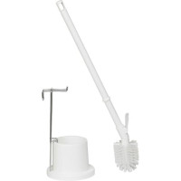 Produktbild för WC-set VIKAN med hållare 72cm vit