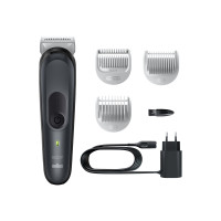 Produktbild för Braun BodyGroomer 3 BG3340 - trimmer - vit / grå
