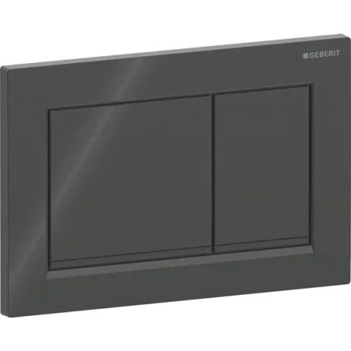 GEBERIT Geberit Omega30 spolplatta, vinklad, dubbelspolning, Knapp:...