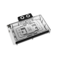 Produktbild för Alphacool Core, bakplatta, aluminium, krom, koppar, svart, k...