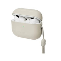Produktbild för UNIQ Lino AirPods Pro 2 genSilikonfodral (2022/2023) beżowy/...