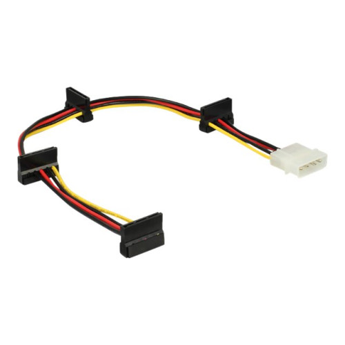 DeLOCK Delock - strömadapter - 4 pin intern effekt till SATA-ström - 40 cm