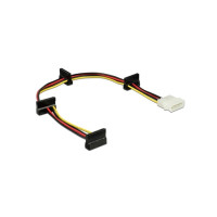 Produktbild för Delock - strömadapter - 4 pin intern effekt till SATA-ström - 40 cm