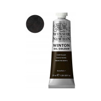 Produktbild för Winsor & Newton Winton Oil Colour, Svart, Elfenben, 37 ml, R...