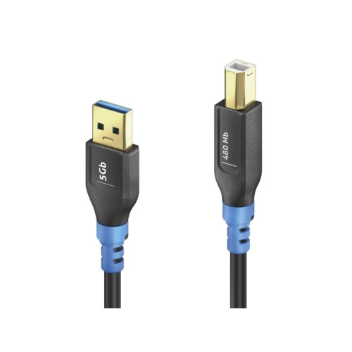 Purelink PureLink FI-U200-030, 3 m, USB A, USB B, USB 2.0, 480 Gbit/s...