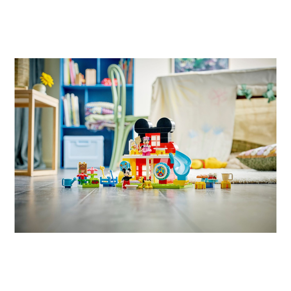 Produktbild för LEGO DUPLO 10465 - Musse Pigg Klubbhus med Minne & Pluto - byggsats