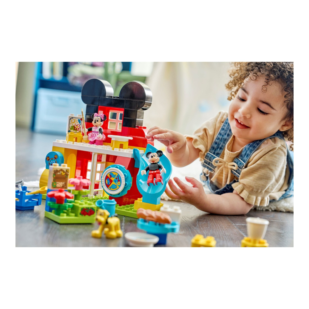 Produktbild för LEGO DUPLO 10465 - Musse Pigg Klubbhus med Minne & Pluto - byggsats