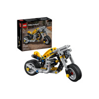 Produktbild för LEGO Technic 42225 - gul motorcykel - byggsats