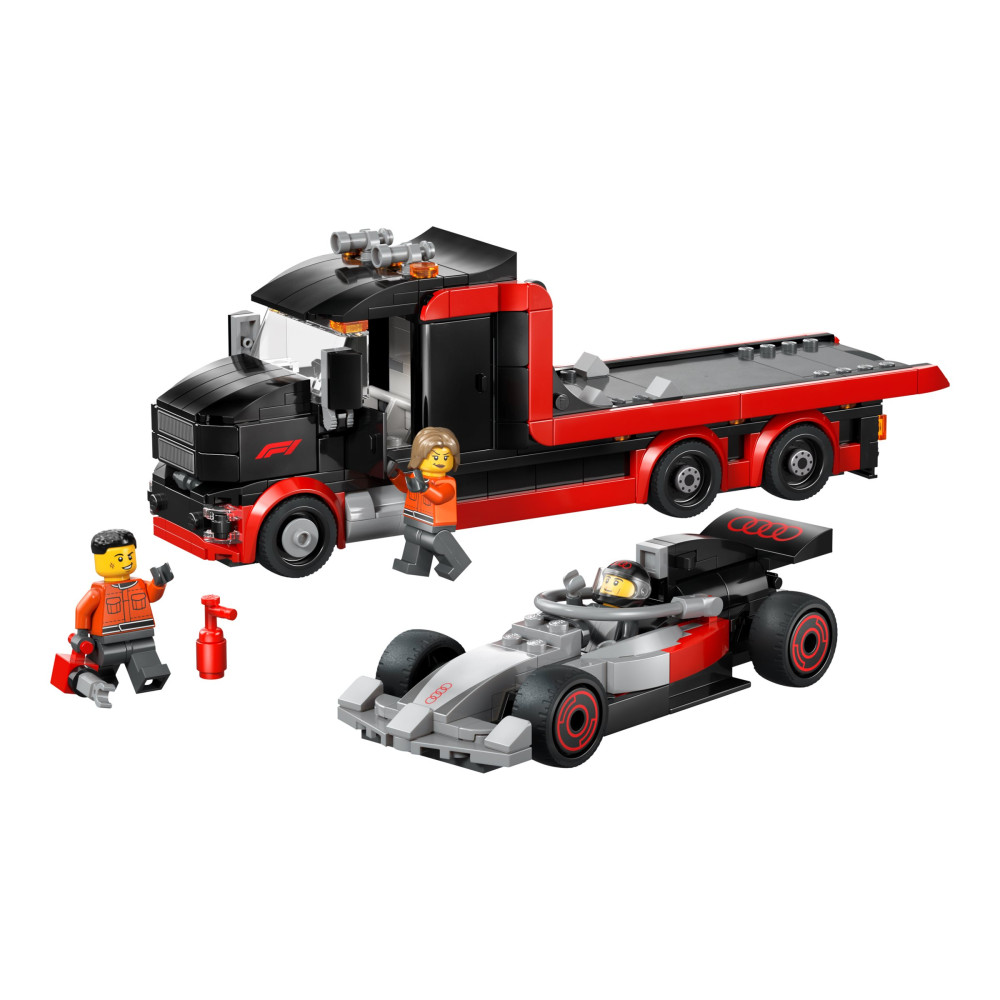 Produktbild för LEGO City 60493 - F1 Display Truck med Audi F1 Racbil - byggsats