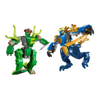 Produktbild för LEGO Ninjago 71853 - Jays drakmekan-fight - byggsats