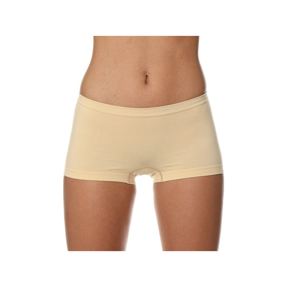 Produktbild för Brubeck Women's boxer shorts BX10470A Comfort Cotton black s...