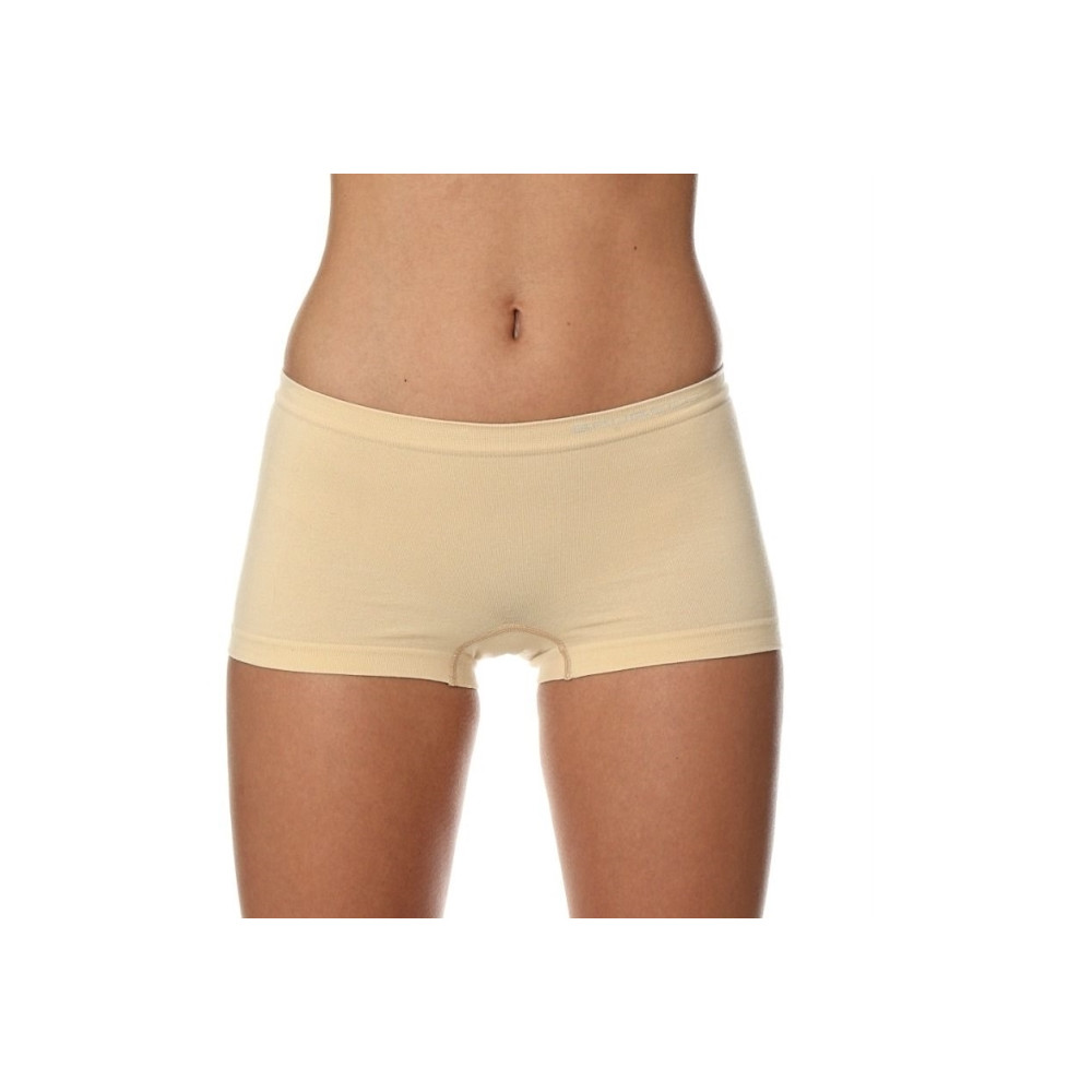 Produktbild för Brubeck Women's boxer shorts BX10470A Comfort Cotton black s...