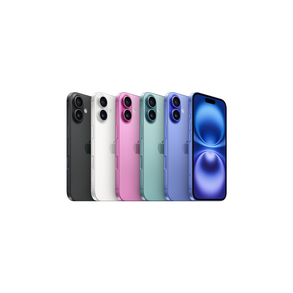 Produktbild för Apple iPhone 16 Plus - blågrön - 5G smartphone - 256 GB - GSM