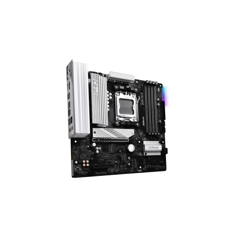 Produktbild för ASRock B850M PRO RS - moderkort - micro ATX - Socket AM5 - AMD B850