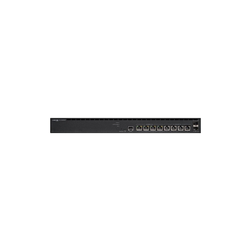 Produktbild för LANCOM XS-3510YUP - switch - multi-Gigabit, för små scenarier - 10 portar - Administrerad - rackmonterbar