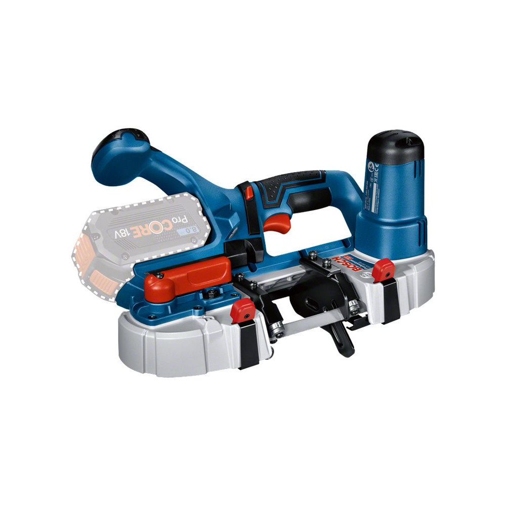 Produktbild för Bosch GCB 18V-63 Professional - portable band saw - sladdlös - 733 x 12.7 x 0.35 mm - inget batteri
