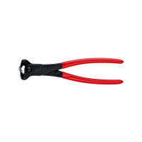 Produktbild för Knipex 68 01 200, Ändavbitartång, 4 mm, 3,1 cm, Plast, Röd,...