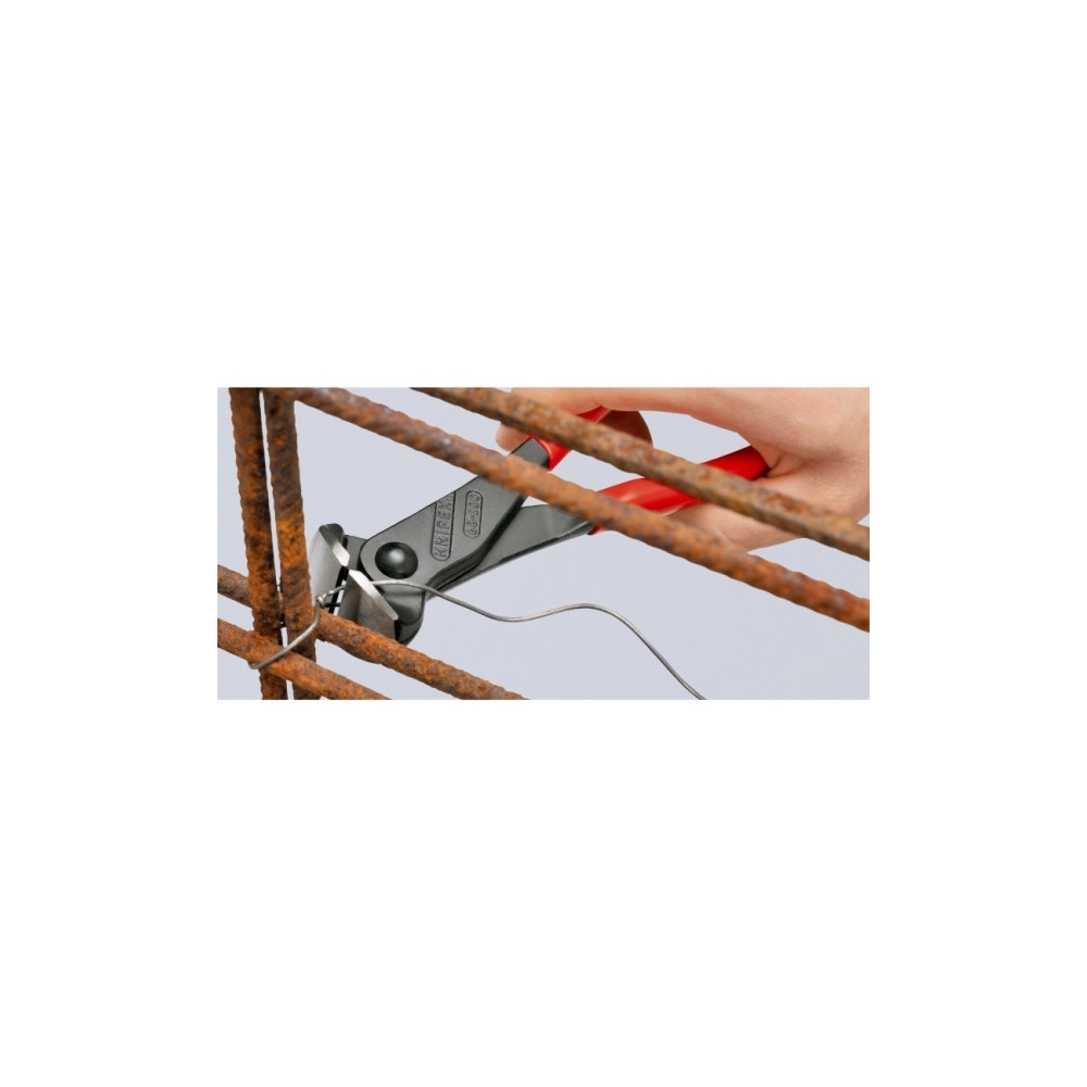 Produktbild för Knipex 68 01 200, Ändavbitartång, 4 mm, 3,1 cm, Plast, Röd,...