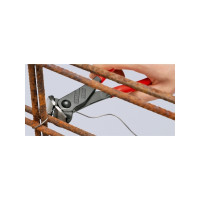 Produktbild för Knipex 68 01 200, Ändavbitartång, 4 mm, 3,1 cm, Plast, Röd,...