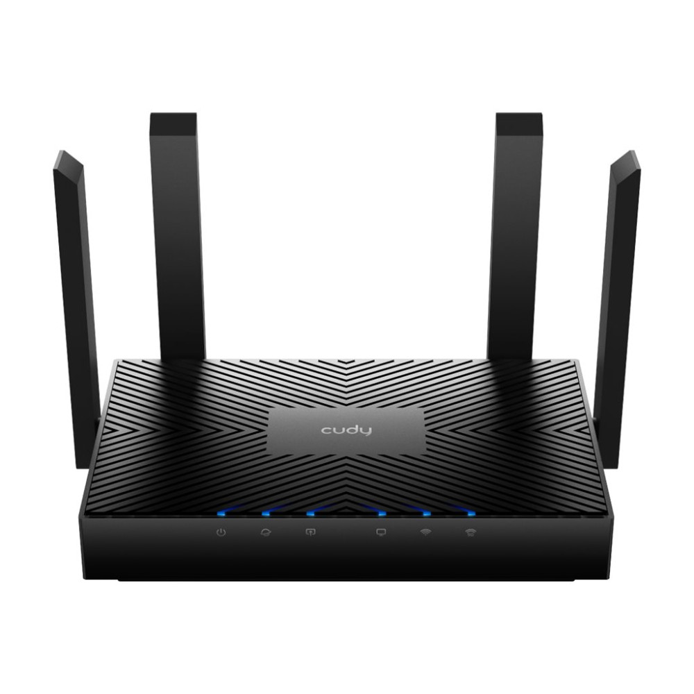 Produktbild för Cudy WR3000 - trådlös router - Wi-Fi 6 - skrivbordsmodell, väggmonterbar