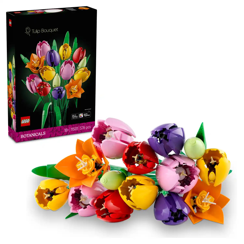 Produktbild för LEGO® Botanicals 11501 Kytice tulipánů