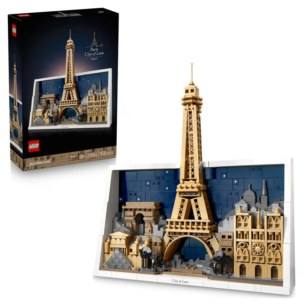 Produktbild för LEGO® Architecture 21064 Paříž – město lásky