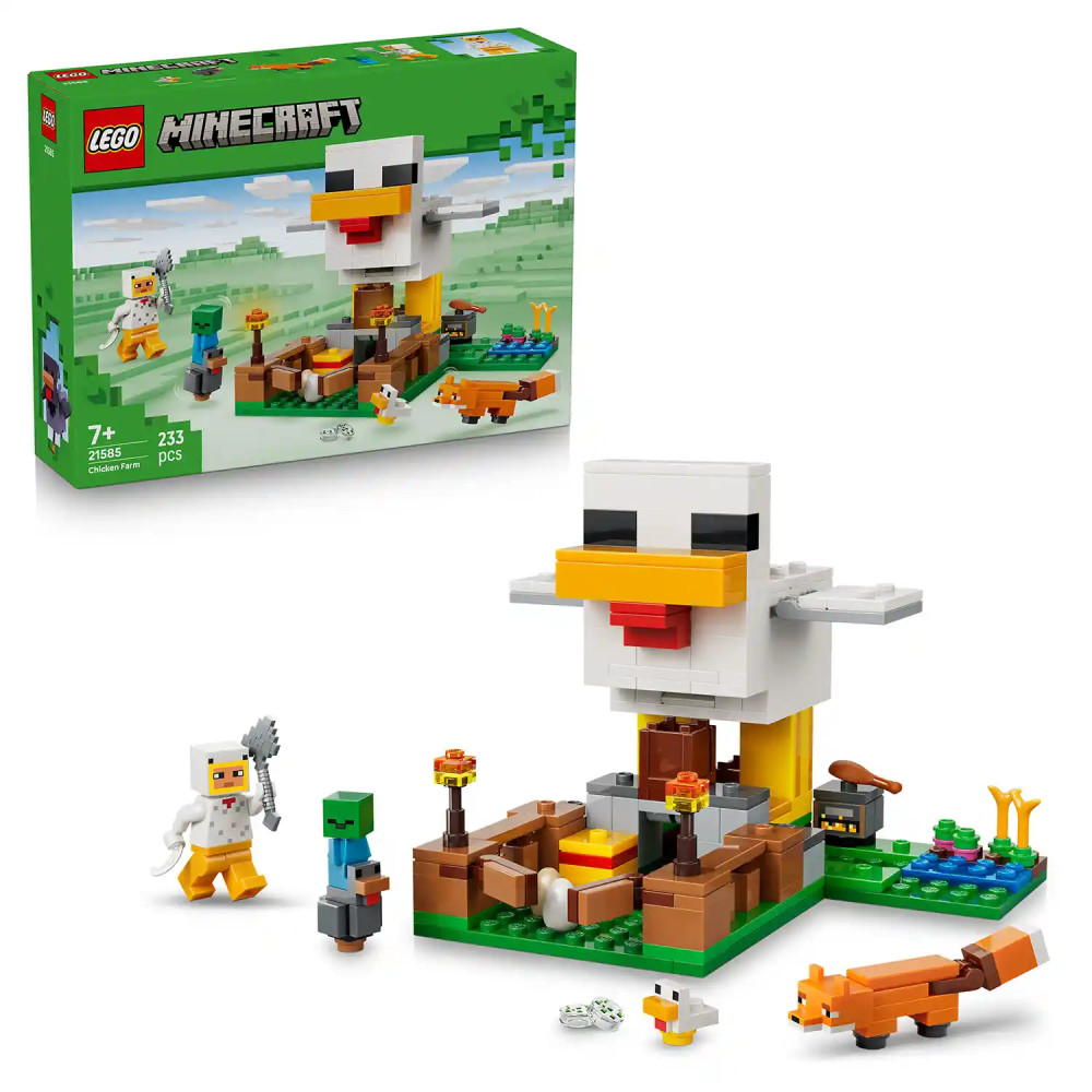 Produktbild för LEGO® Minecraft®  21585 Slepičí farma