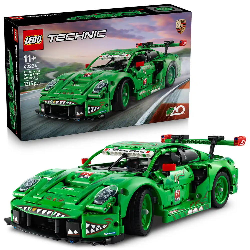 Produktbild för LEGO® Technic 42224 Auto Porsche 911 GT3 R REXY AO Racing