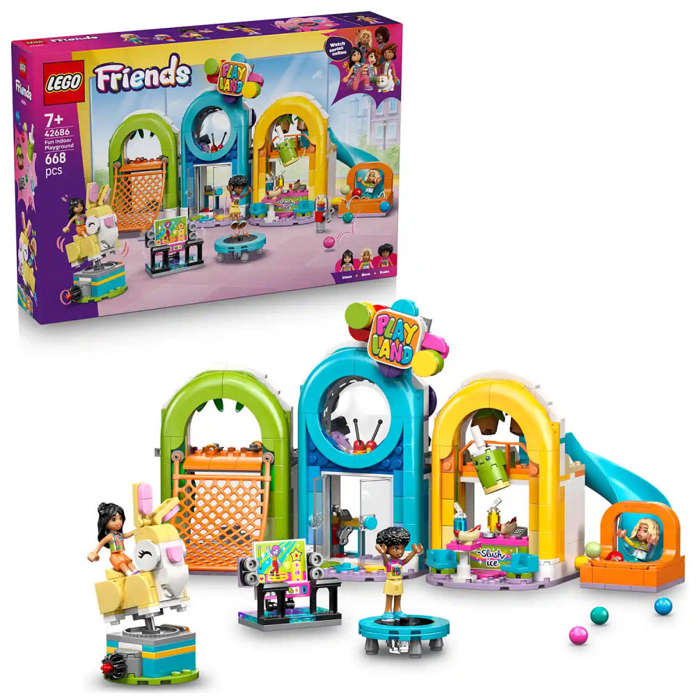Produktbild för LEGO® Friends 42686 Zábavné interiérové hřiště