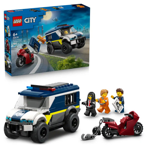 LEGO® LEGO® City 60479 Policejní dodávka pro převoz vězňů