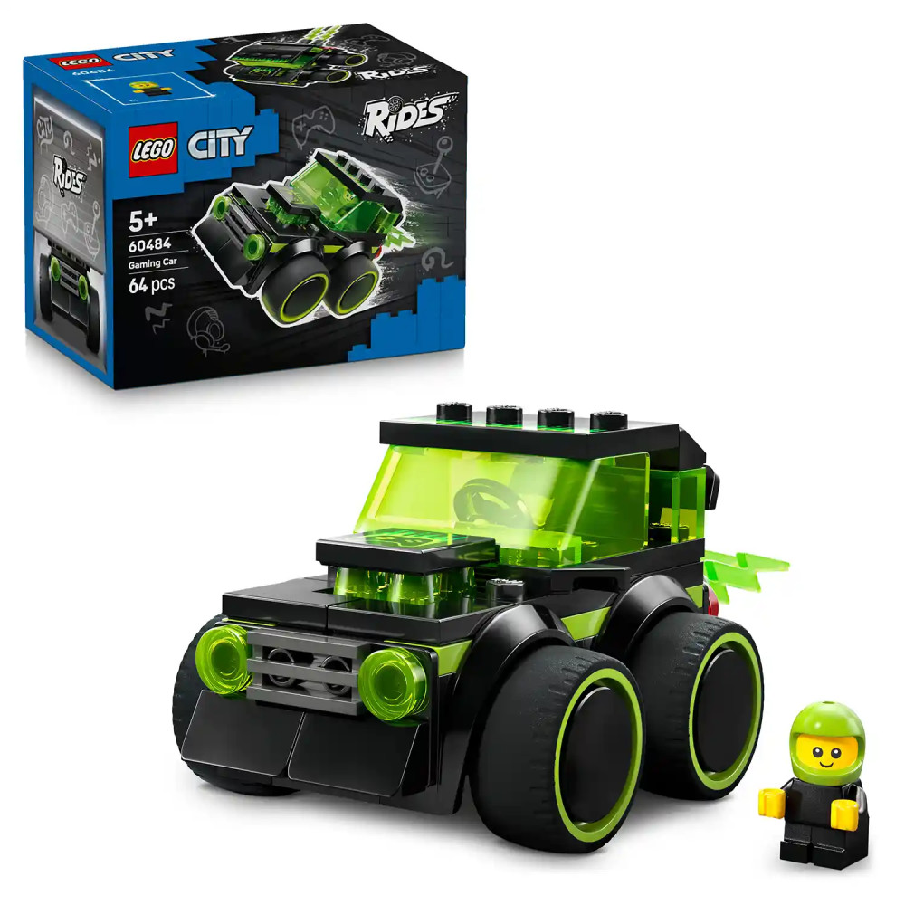 Produktbild för LEGO® City 60484 Autíčka – Herní závodní auto