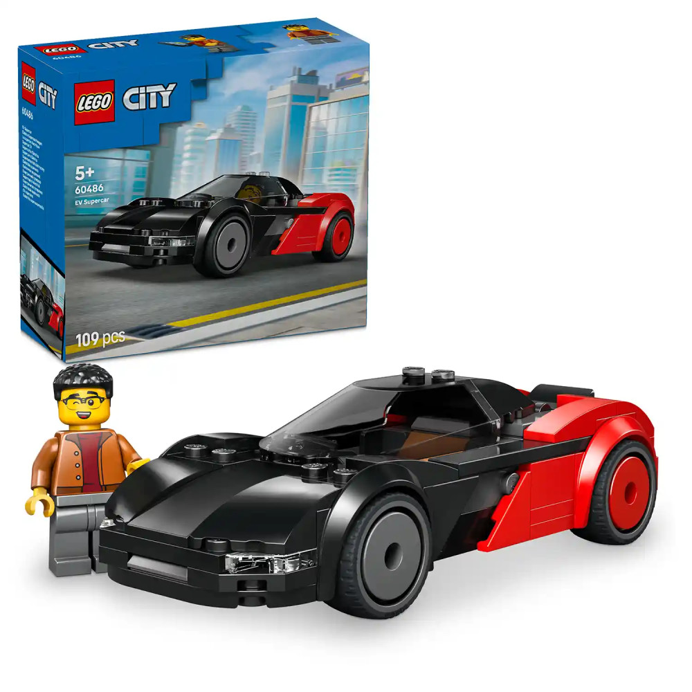 Produktbild för LEGO® City 60486 Elektrické superauto