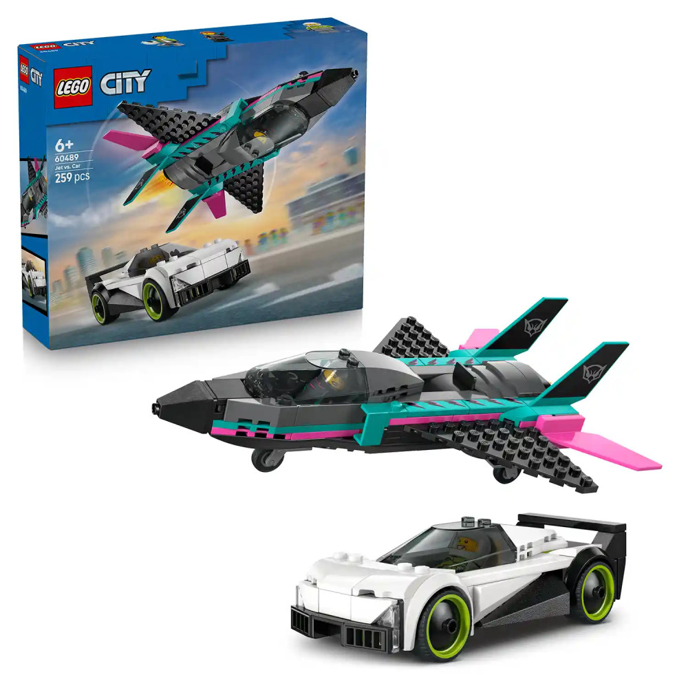 Produktbild för LEGO® City 60489 Tryskáč vs. auto