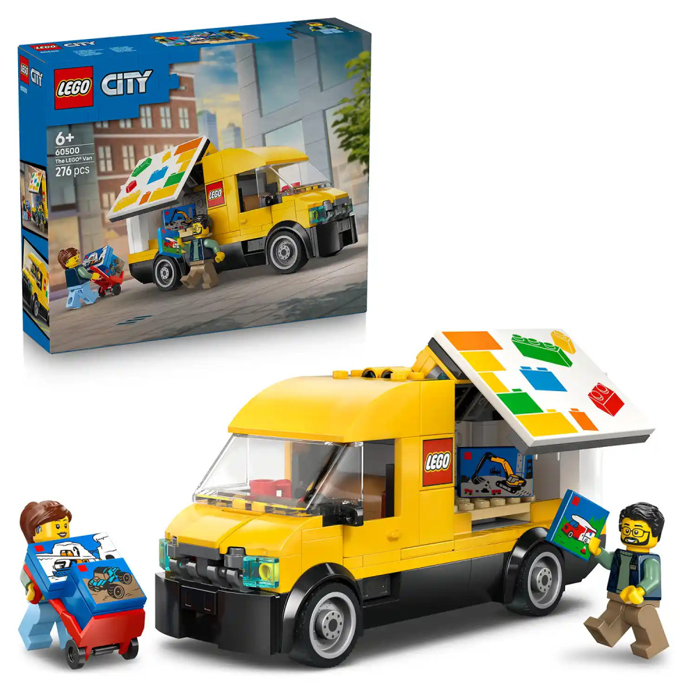 Produktbild för LEGO® City 60500 Dodávka LEGO®