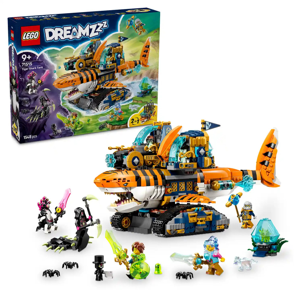 Produktbild för LEGO® DREAMZzz™ 71515 Tygrožraločí tank
