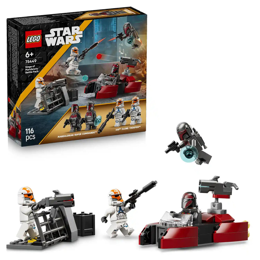 Produktbild för LEGO® Star Wars™ 75449 Bitevní balíček obléhání Mandalore